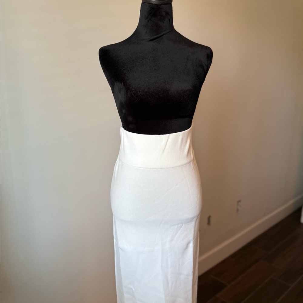 Ragdoll White Maxi Skirt